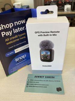 Insta360 GPS Remote w/microphone
