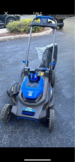 BRAND NEW KOBALT 4-PIECE POWER TOOL & LAWN CARE BUNDLE