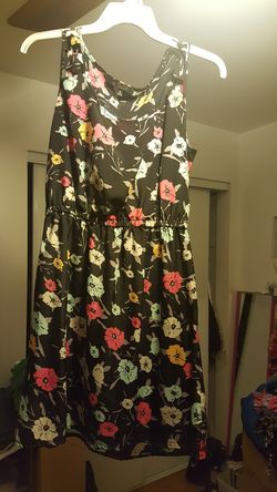Black Floral Dress