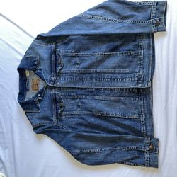 Size XS Men Jean Jacket 