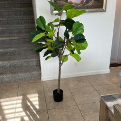 Faux Fiddle Leaf Tree