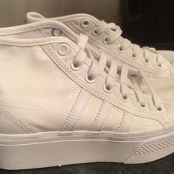 Adidas Originals Woman’s Nizza Platform Sneakers New Size 5