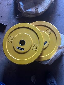 Body-Solid 25 lb Bumper Plates