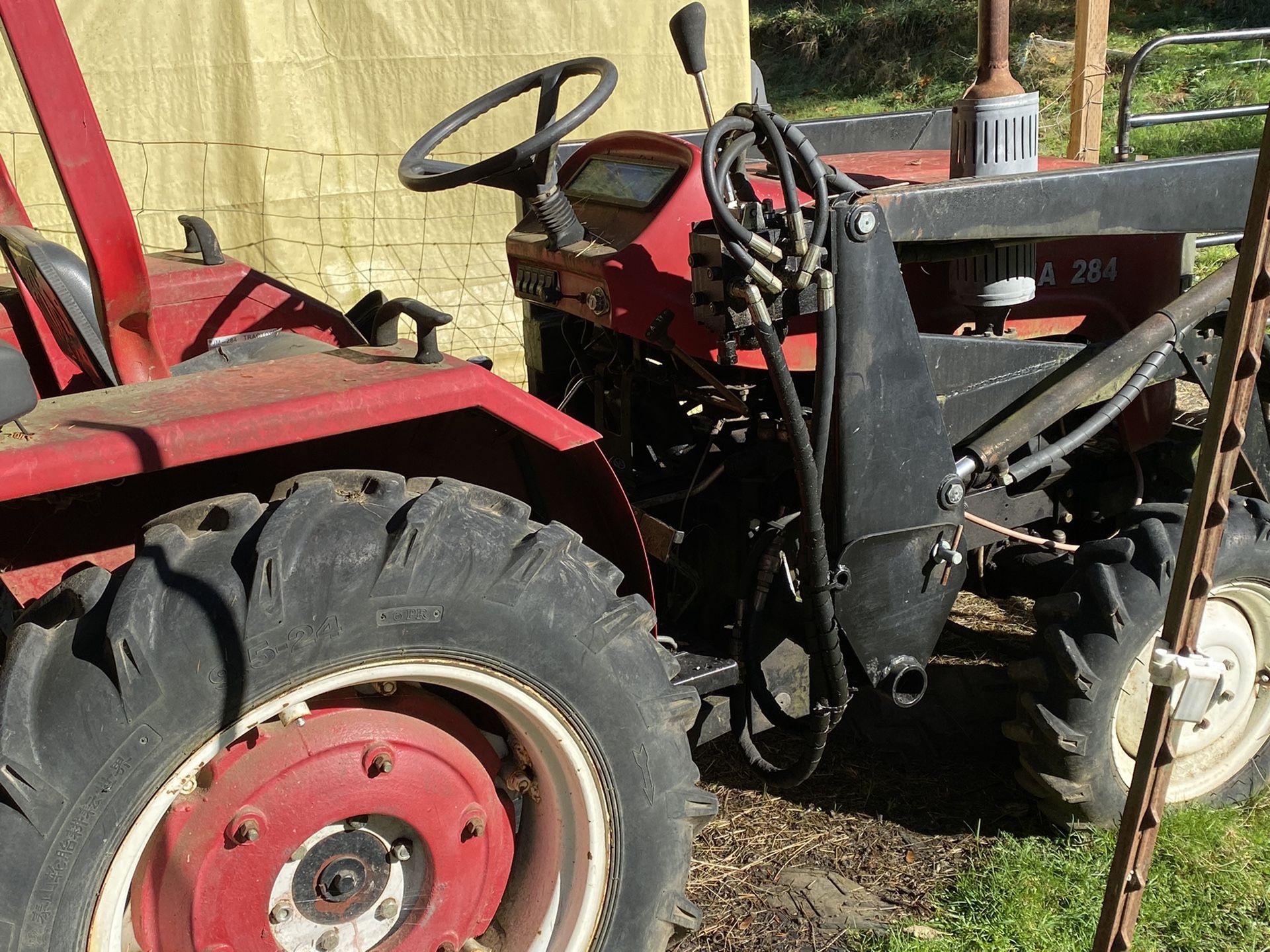 Jinma 284 tractor with backhoe attachment for Sale in Auburn, WA OfferUp