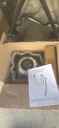 Garbage Disposal Unit with Manual