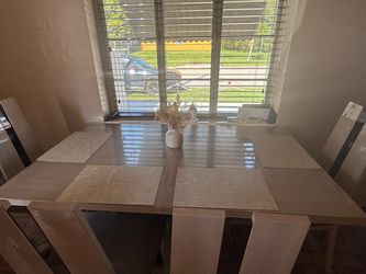 Dining table with 4 chairs