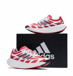 New!!! Adidas Adizero Running Sneakers Red White