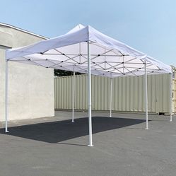 (New in box) $200 Instant Shade 10x20 FT Large Heavy Duty Easy Popup Canopy w/ Carry Bag 