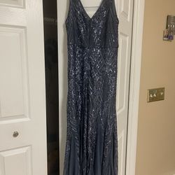 Navy Blue Size  14 Dress