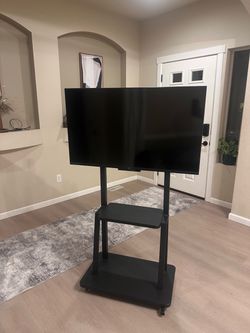 43 inch fire tv w/TV stand