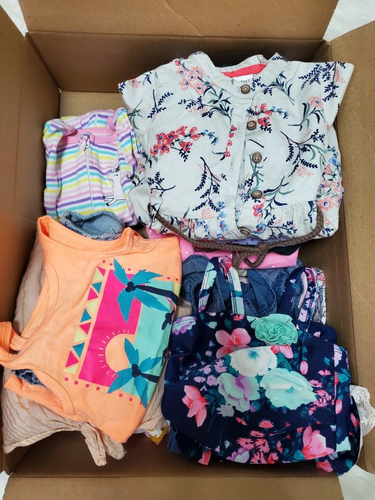 12 Months Girl's Summer Clothes