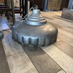 Large Metal Farmhouse Hanging Lamp
