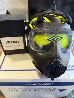 Avon Full-Face Respirator Gas Mask