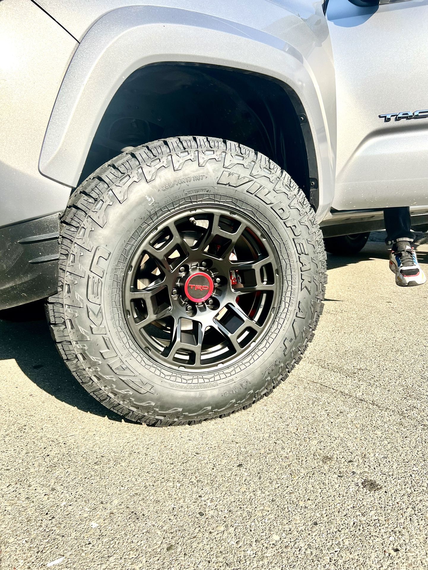 17x9 TR5 Matte Black Wheels 285/70R17 Falken Wildpeak AT4W Tires Package Deal, WE FINANCE
