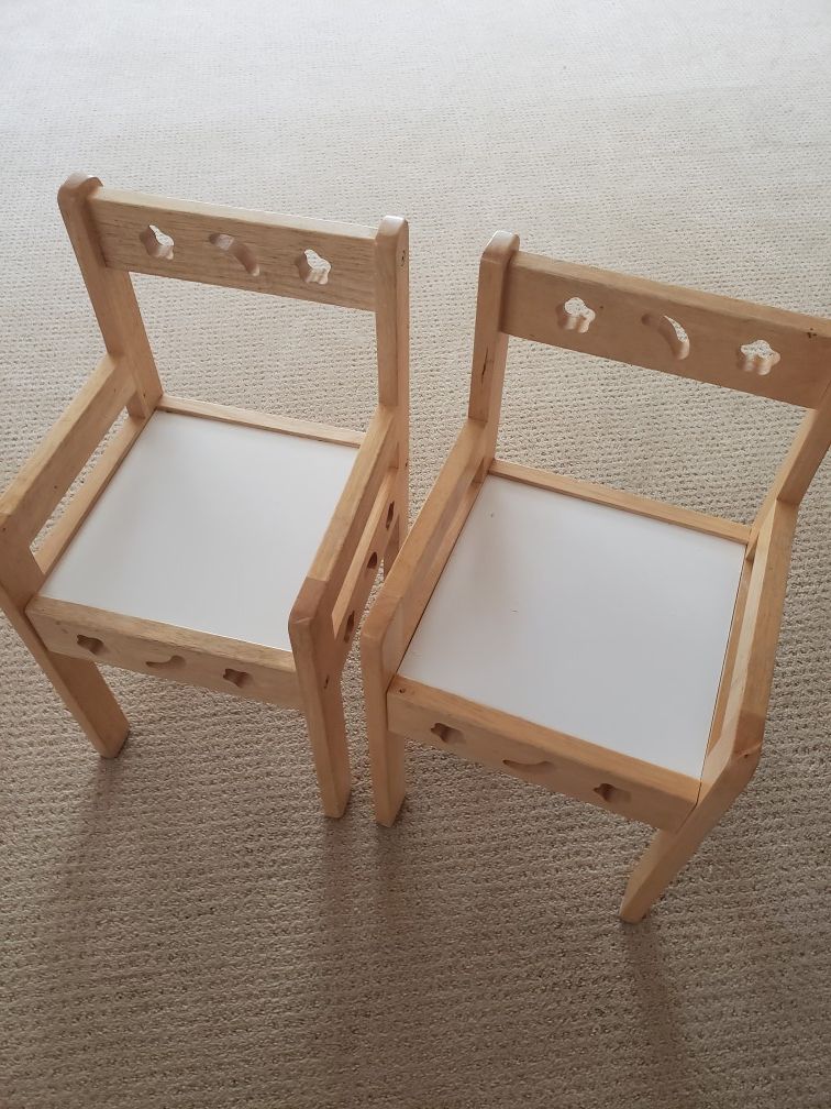 Kid's chairs, fits kids ages 1-4 y.o.