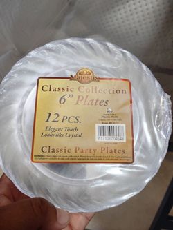 Classic Collection 6' plates