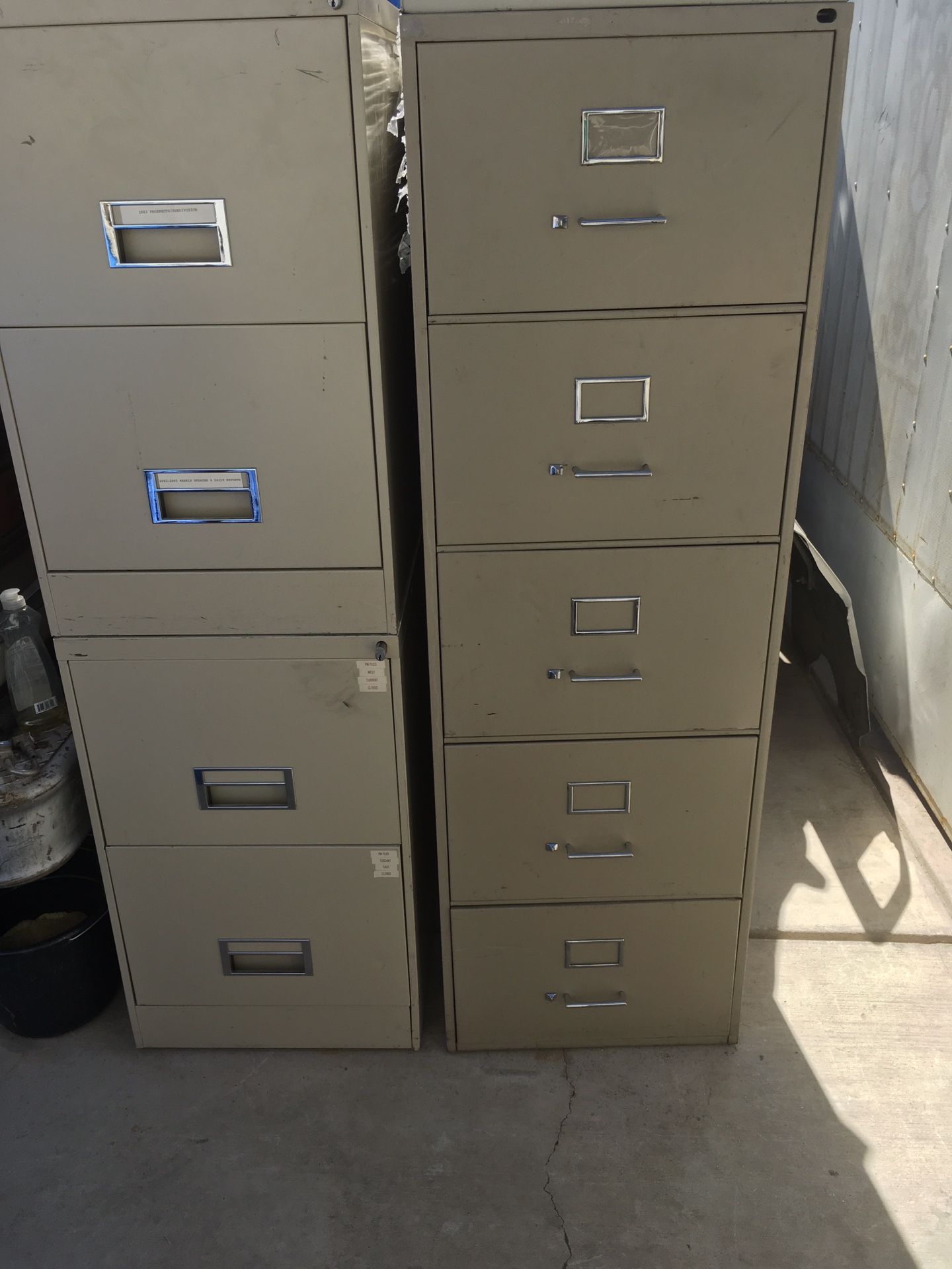 Office Shelf in Cabinets 2 Drors & 5 Drors