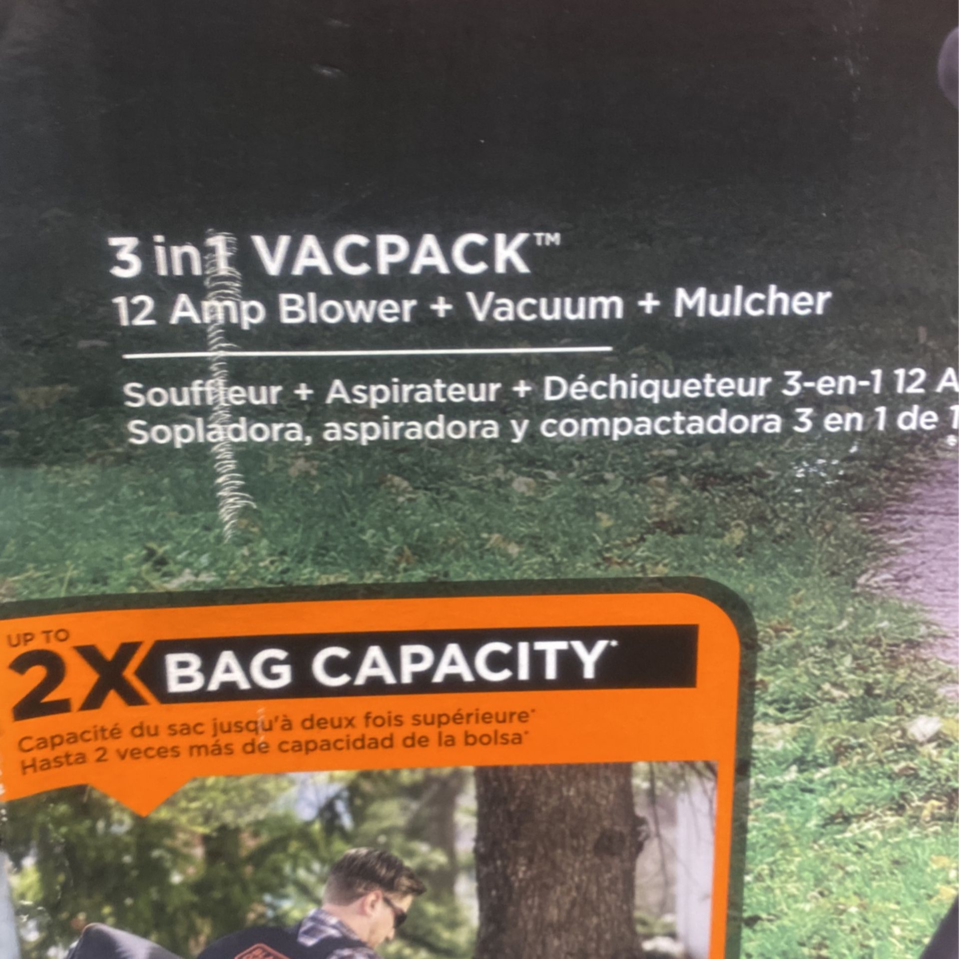 BLACK+DECKER Leaf Vacuum/Blower, 3-in-1, 12-Amp, 250-MPH, 400-CFM – Turf  Care Store