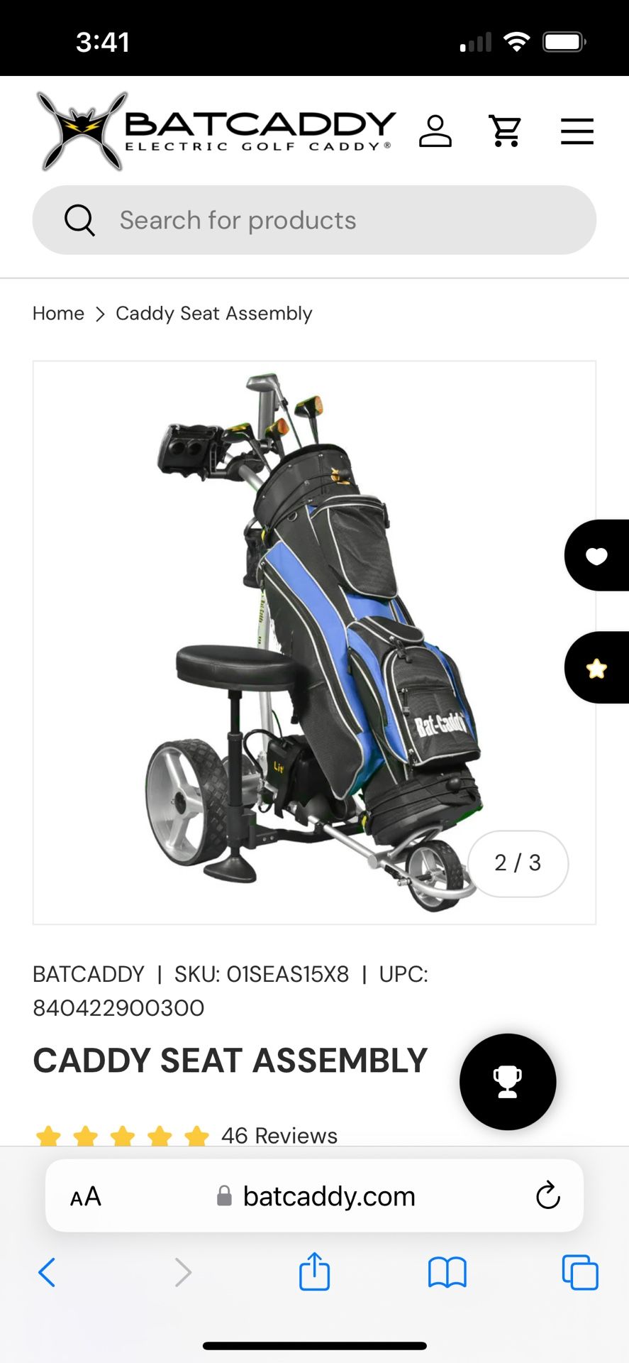 Electric Golf Bag Caddy