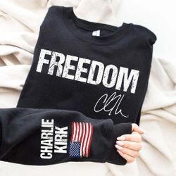 Charlie Kirk sweatshirt XL