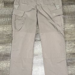 5.11 Tactical Womens Stryke Ripstop  Work Pants US 12 Reg Tan Army Military Swat