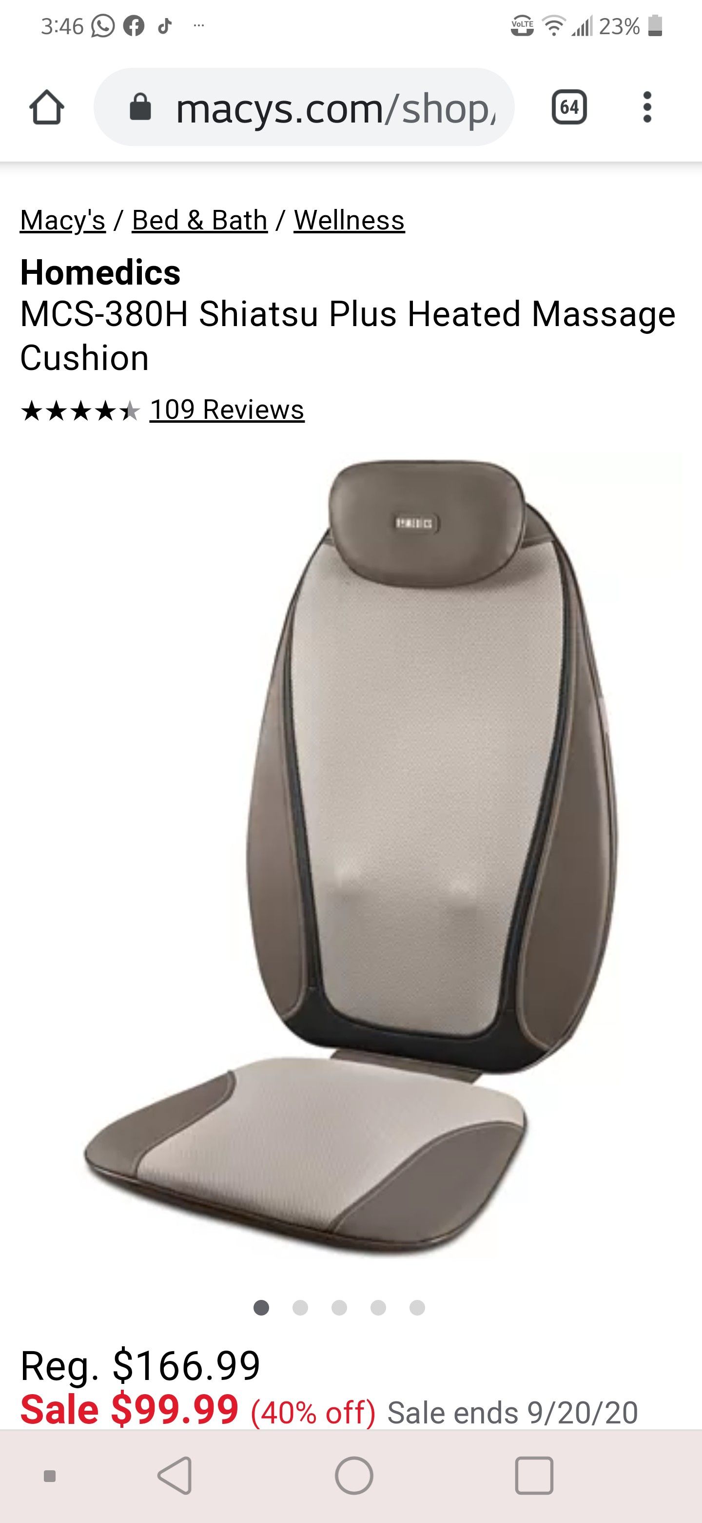 Massage homedics