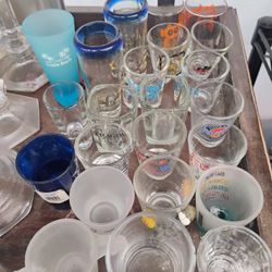 24 piece of glass shot