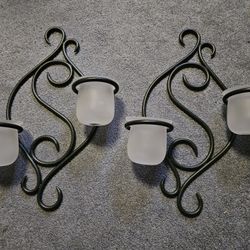 Partylite Wall Sconces (4)