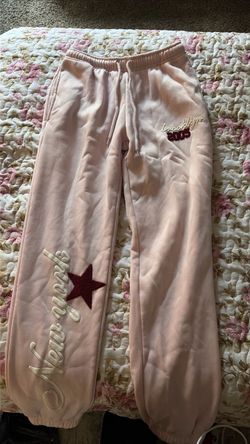 Pink New York Brooklyn 2005 Sweatpants