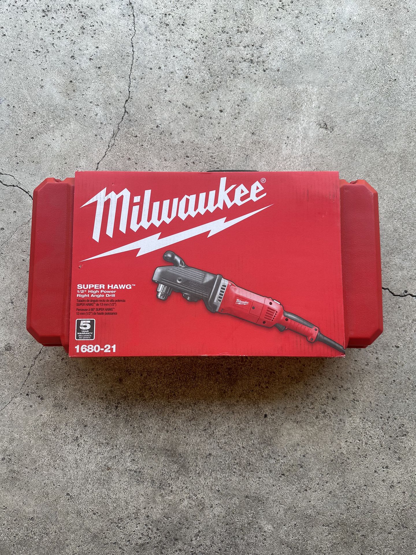 Milwaukee 1/2 in. Super Hawg Drill