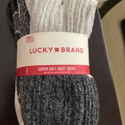 NEW Lucky Brand Women's Boot Socks Size 5-10