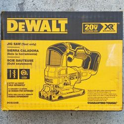 Dewalt 20v Jigsaw Brushless XR WITH VARIABLE SPEED BRAND NEW TOOL ONLY