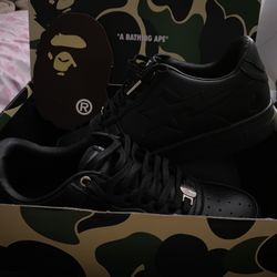 Black Leather Bapestas