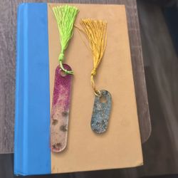 Homemade Epoxy Resin Bookmarks 