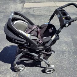 Graco Car Seat, Base, And Stroller 