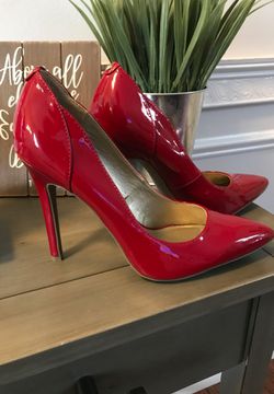 Guess red heels 8 1/2