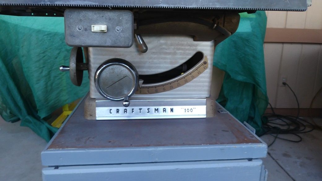 Sears Craftsman 100 table saw