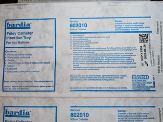 Bardia Foley Catheter Insertion Tray
