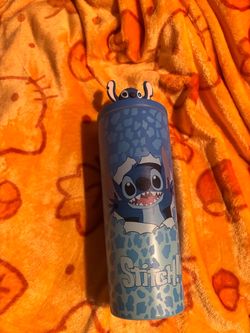 Disney Stitch Tumbler with Character Lid