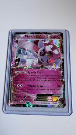 Diancie EX 72/124 Fates Collide Holo