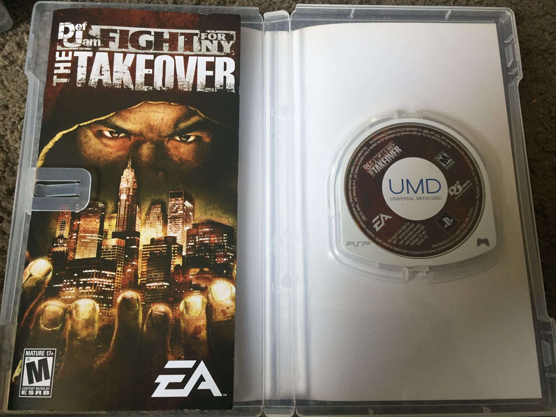 Def Jam Fight For NY Psp for Sale in Phoenix, AZ - OfferUp