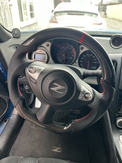 370z Carbon Fiber Steering wheel Nismo Z34 Nissan 09+  Aftermarket 