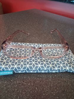 Prada Pink Crystal Eyeglass Frames