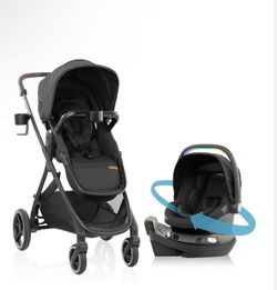 Brand New In Box - Evenflo Shyft Intuiti+ Jasper Black Travel System + Revolve180 Car Seat