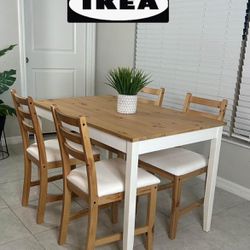 Like New! IKEA Dining Room Table Set