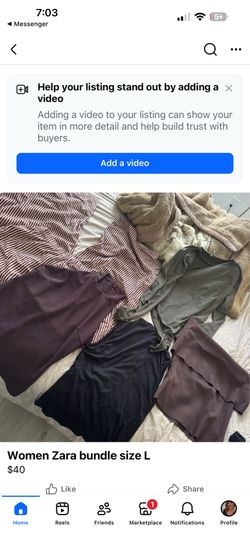 Size L Zara women bundle