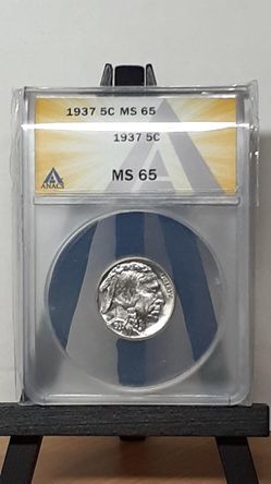 1937 Buffalo Nickel MS65