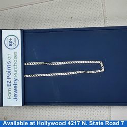 Cuban Link Chain - Yellow Gold 14k (.585) 17 grams 22 inch