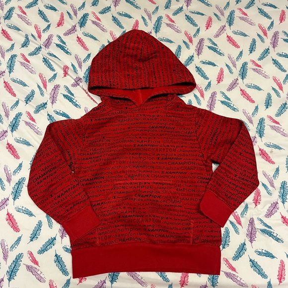 Champion Kids Red Hoodie