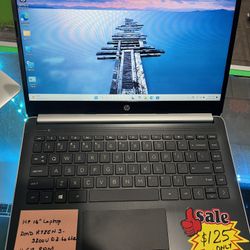 HP Laptop Ryzen 3 4GB Ram 128GB SSD in very Good Condition. Comes with Charger. 